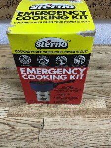 Sterno Emergency Cooking Kit with 2 Burners