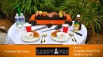 Compact 2-Burner Butane Stove for Camping