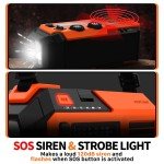 Hand Crank Solar Emergency Radio with Power Bank