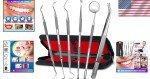 6-Piece Stainless Steel Dental Hygiene Kit