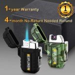 2-Pack Waterproof Windproof Lighters for Survival