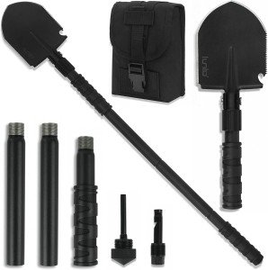 31" Heavy-Duty Folding Camping Survival Shovel