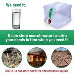 Collapsible 5 Gallon Water Container with Spigot