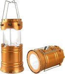 Censinda Solar Rechargeable Camping Lantern & Flashlight