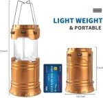 Censinda Solar Rechargeable Camping Lantern & Flashlight