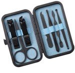 7-Piece Portable Nail Clipper and Pedicure Set