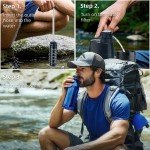 Portable 6-Stage Water Purifier for Survival