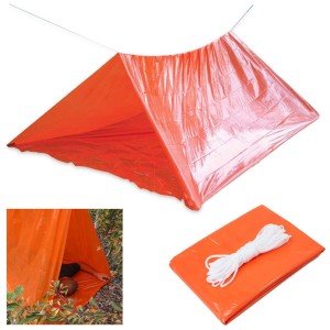 Compact 2-Person Survival Tent for Camping