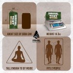 Compact Orange Survival Tent - Durable All-Season Shelter
