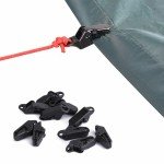 30 Tarp Clips for Emergency Survival Use