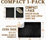 Heavy Duty Thermal Survival Blanket and Tarp