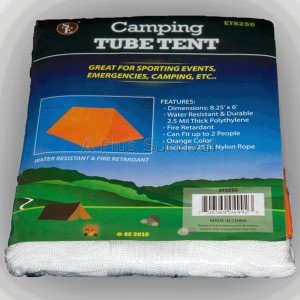 Waterproof Tube Tent Emergency Camping Shelter