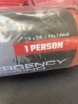 Emergency Survival Mylar Thermal Sleeping Bags & Tent