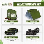 Lightweight 2-Person Emergency Survival Tent