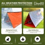 Lightweight 2-Person Emergency Survival Tent