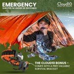 Lightweight 2-Person Emergency Survival Tent