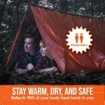 2-Person Waterproof Windproof Emergency Tube Tent