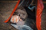 Reflective Mylar Tube Tent Emergency Shelter Kit