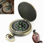 Mini Vintage Compass for Hiking and Camping
