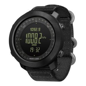 Men's Tactical Survival Watch with Compass