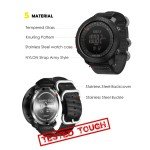 Men's Tactical Survival Watch with Compass