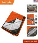 Lightweight All-Weather Survival Blanket 60"x82