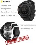 Men's Apache Tactical Survival Watch with Compass