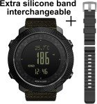 Men's Apache Tactical Survival Watch with Compass