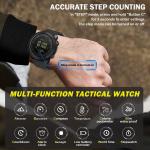 Men’s Tactical Survival Digital Watch for Outdoors