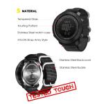 Apache Tactical Men's Survival Watch with Compass