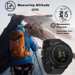 Men's Tactical Survival Hiking Digital Watch