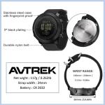 Men's Tactical Survival Hiking Digital Watch