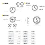 Apache Tactical Outdoor Survival Watches with Compass