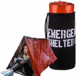 Reflective Mylar Tube Tent Emergency Shelter Kit