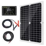 Topsolar 20W 12V Solar Panel Kit with Controller