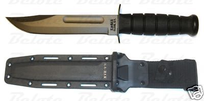 Ka-Bar KaBar Full-Size Black Plain Edge + Plastic Sheath 1213