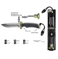 Gerber Ultimate Tactical Knife with Fire Starter