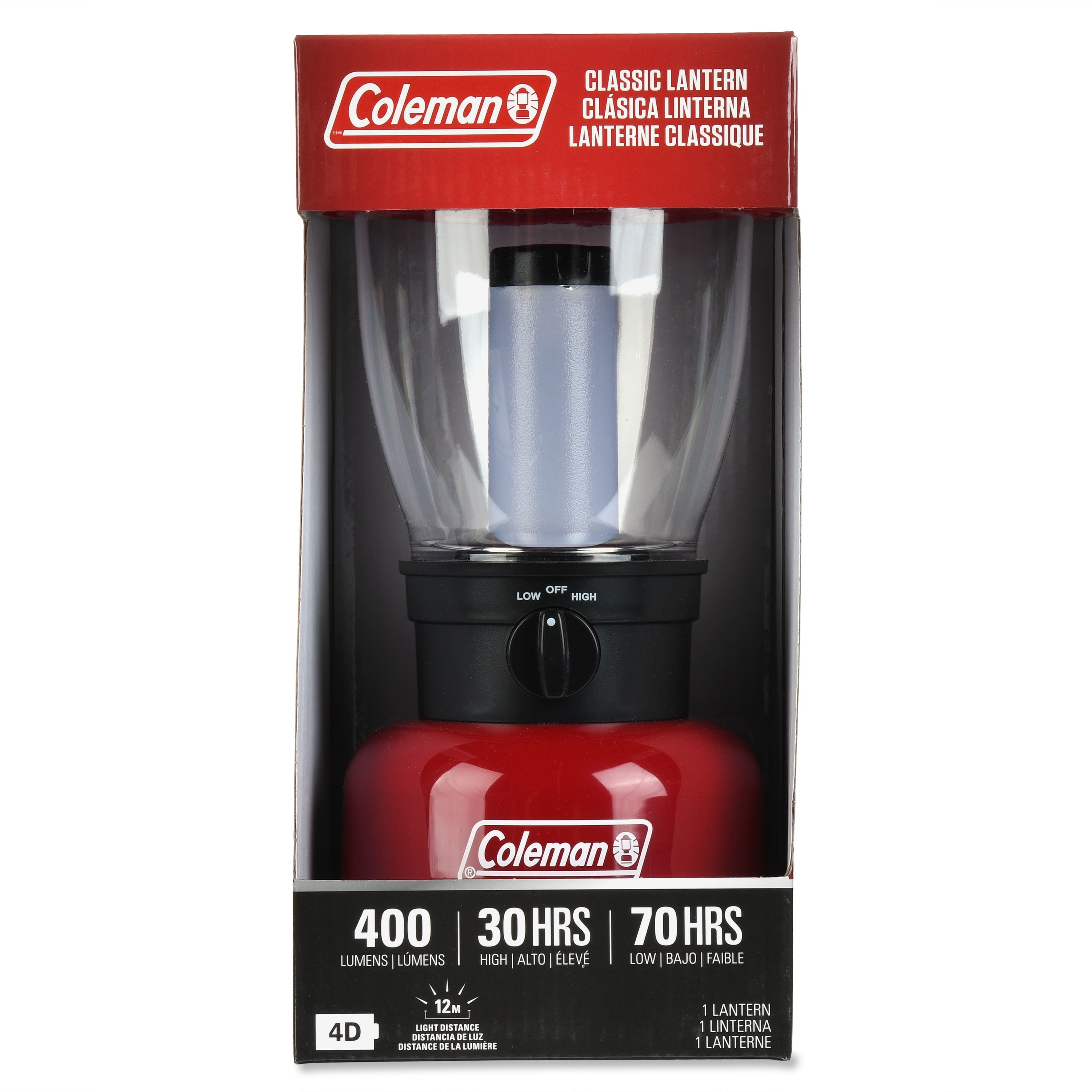 400 Lumens Coleman LED Personal Lantern - Assorted Styles