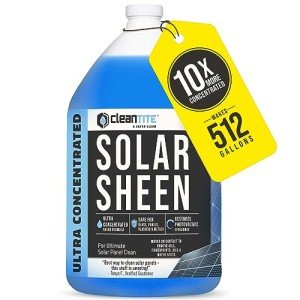 CLEANTITE Solar Panel Cleaner Concentrate - 1 Gallon