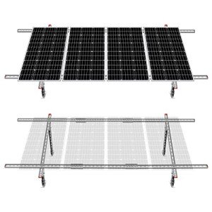 ECO-WORTHY Adjustable Solar Panel Mounting Brackets Kit