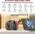540Wh Portable Power Station for Home & RV