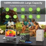 200W Portable Solar Power Station for CPAP
