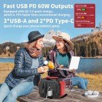 540Wh Portable Power Station for Home & RV