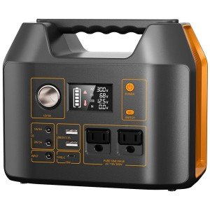 300W Portable Solar Battery Power Station