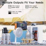 200W Portable Solar Power Station for Camping
