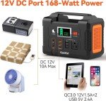 200W Portable Solar Power Station for Camping