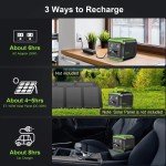 200W Portable Solar Power Station for CPAP