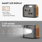 300W Portable Solar Battery Power Station