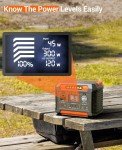 300W Portable Solar Generator for Camping & CPAP