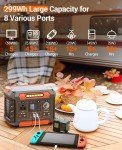 300W Portable Solar Generator for Camping & CPAP